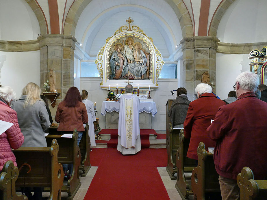 Familiengottesdienst zum Erntedankfest in der Weingartenkapelle (Foto: Karl-Franz Thiede)